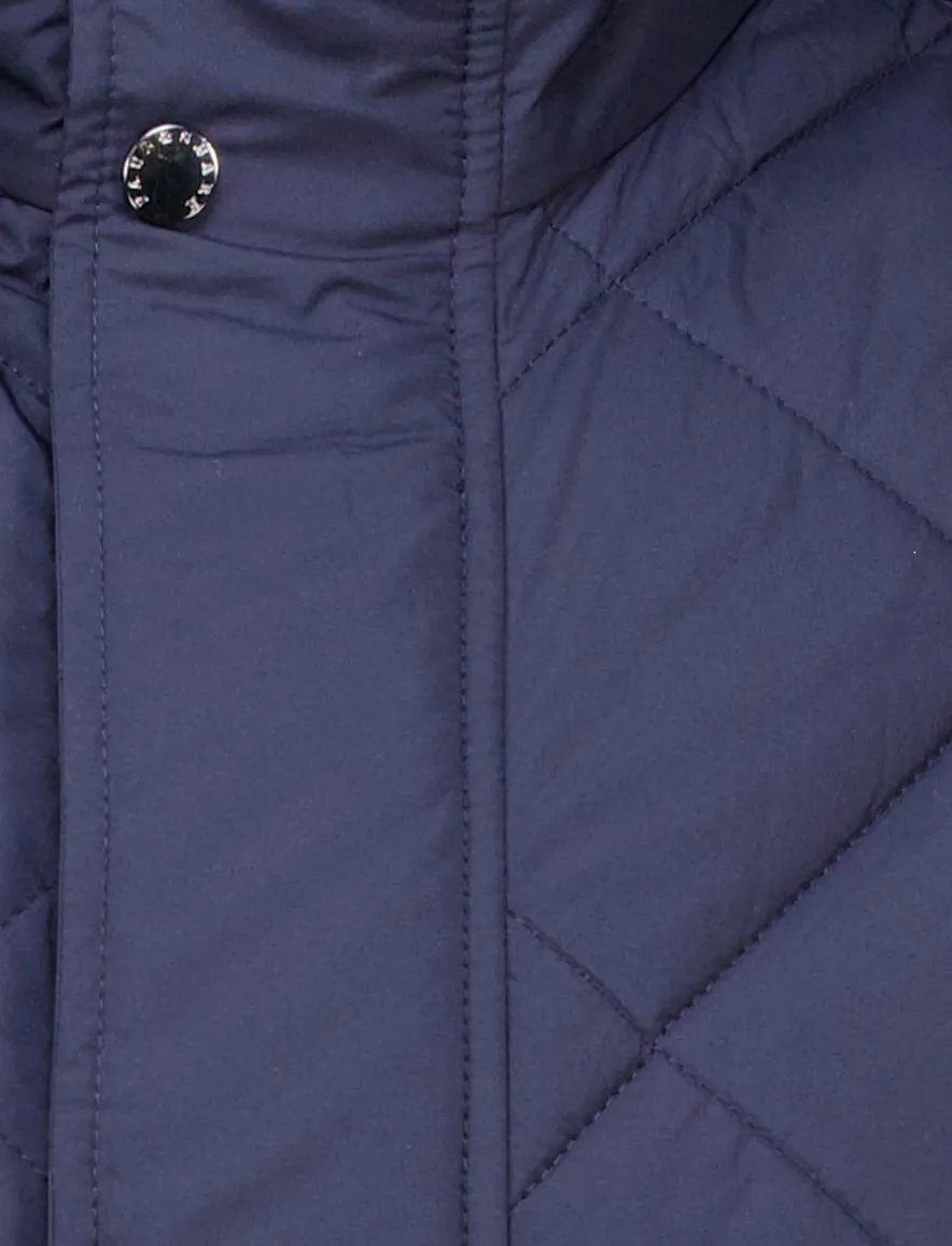 Paul & Shark bodywarmer effen donkerblauw waterafstotend