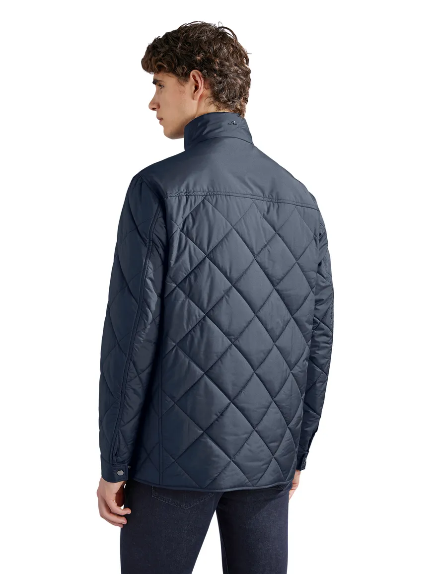 Paul & Shark tussenjas effen donkerblauw waterdicht