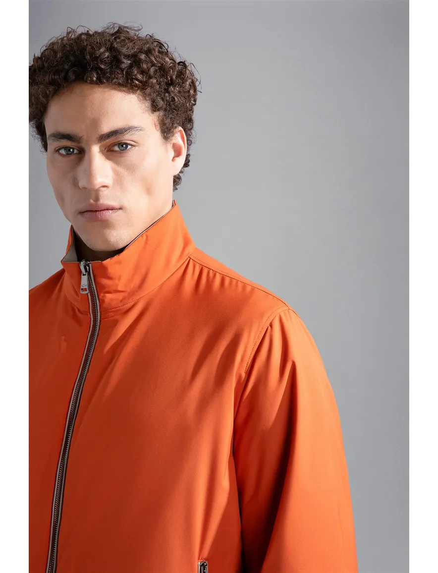 Paul & Shark jack reversible oranje wijde fit