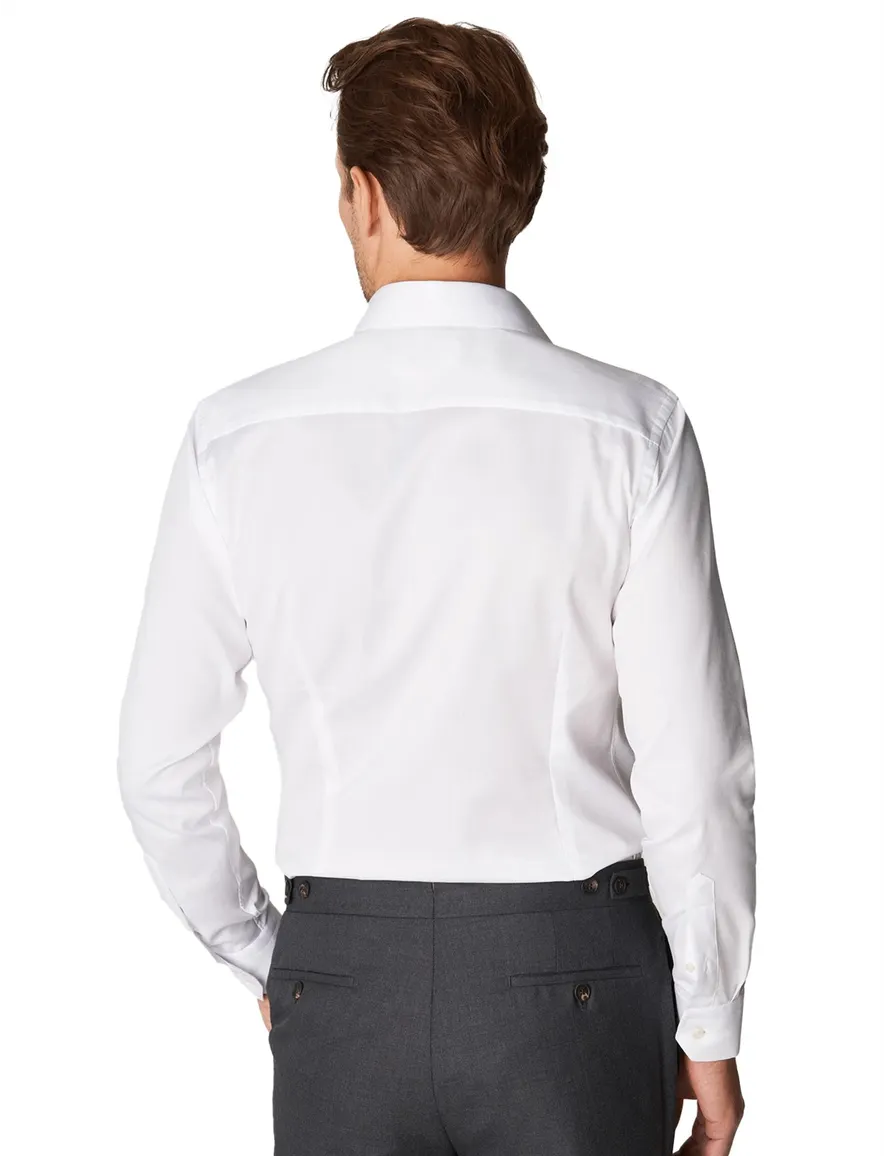 Eton overhemd effen wit slim fit mouwlengte 7