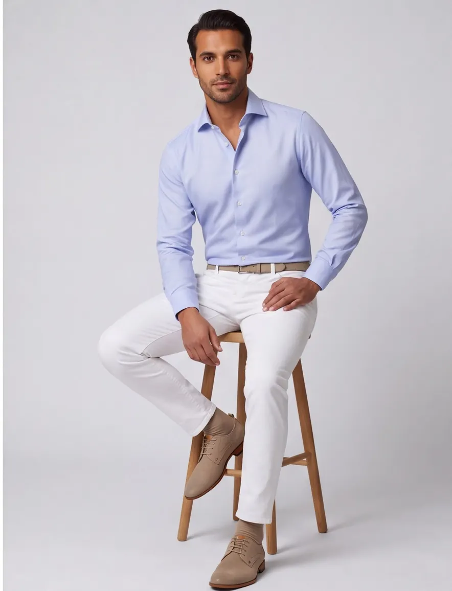 Eton overhemd Mouwlengte 7 slim fit