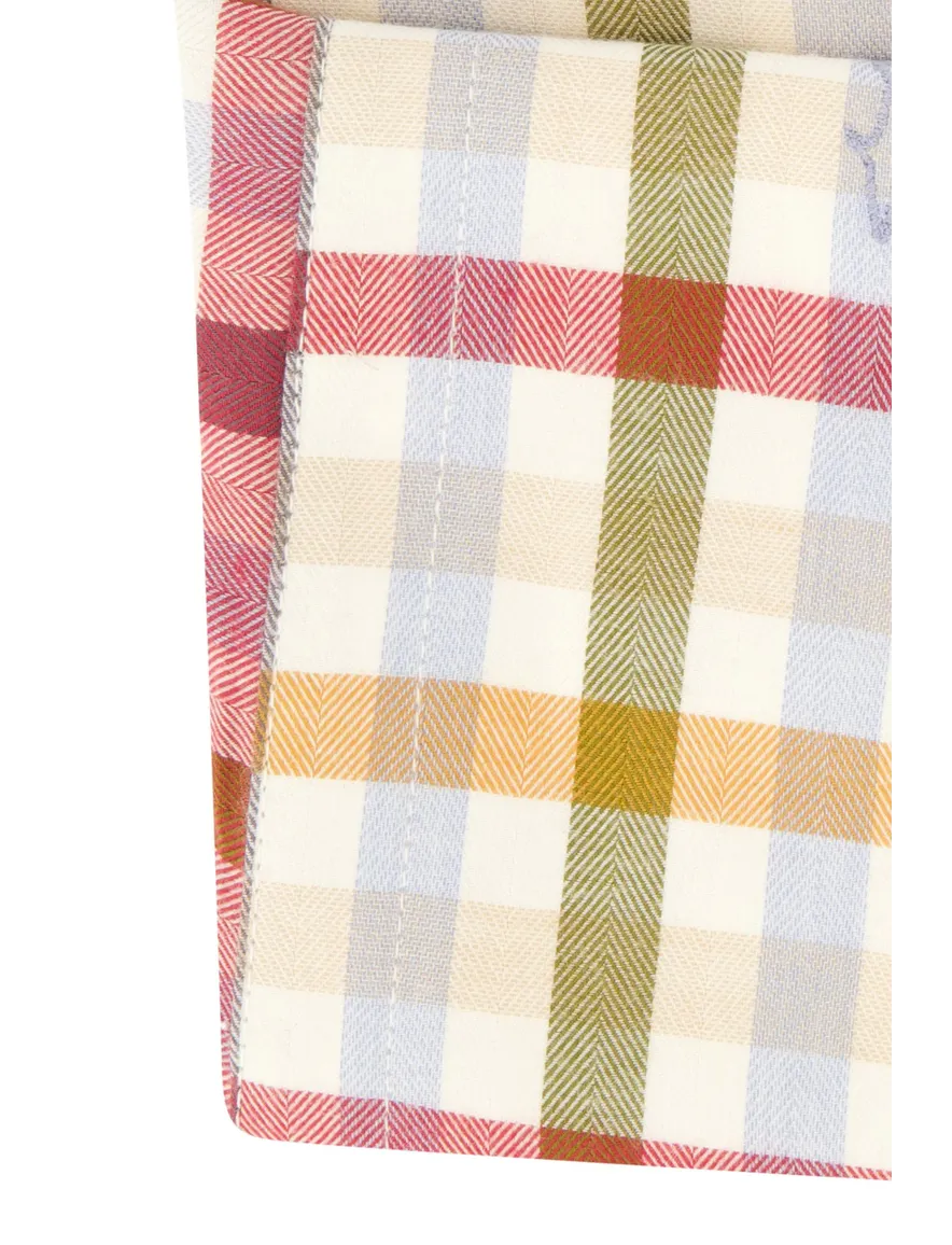 Paul & Shark overhemd beige geruit