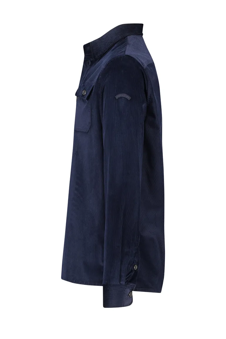 Paul & Shark Overshirt donkerblauw dubbele borstzak