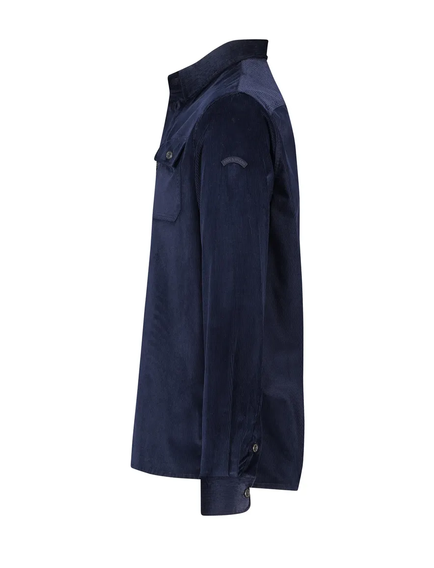 Paul & Shark Overshirt donkerblauw dubbele borstzak