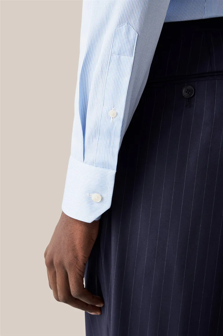 business overhemd lichtblauw Eton Slim Fit