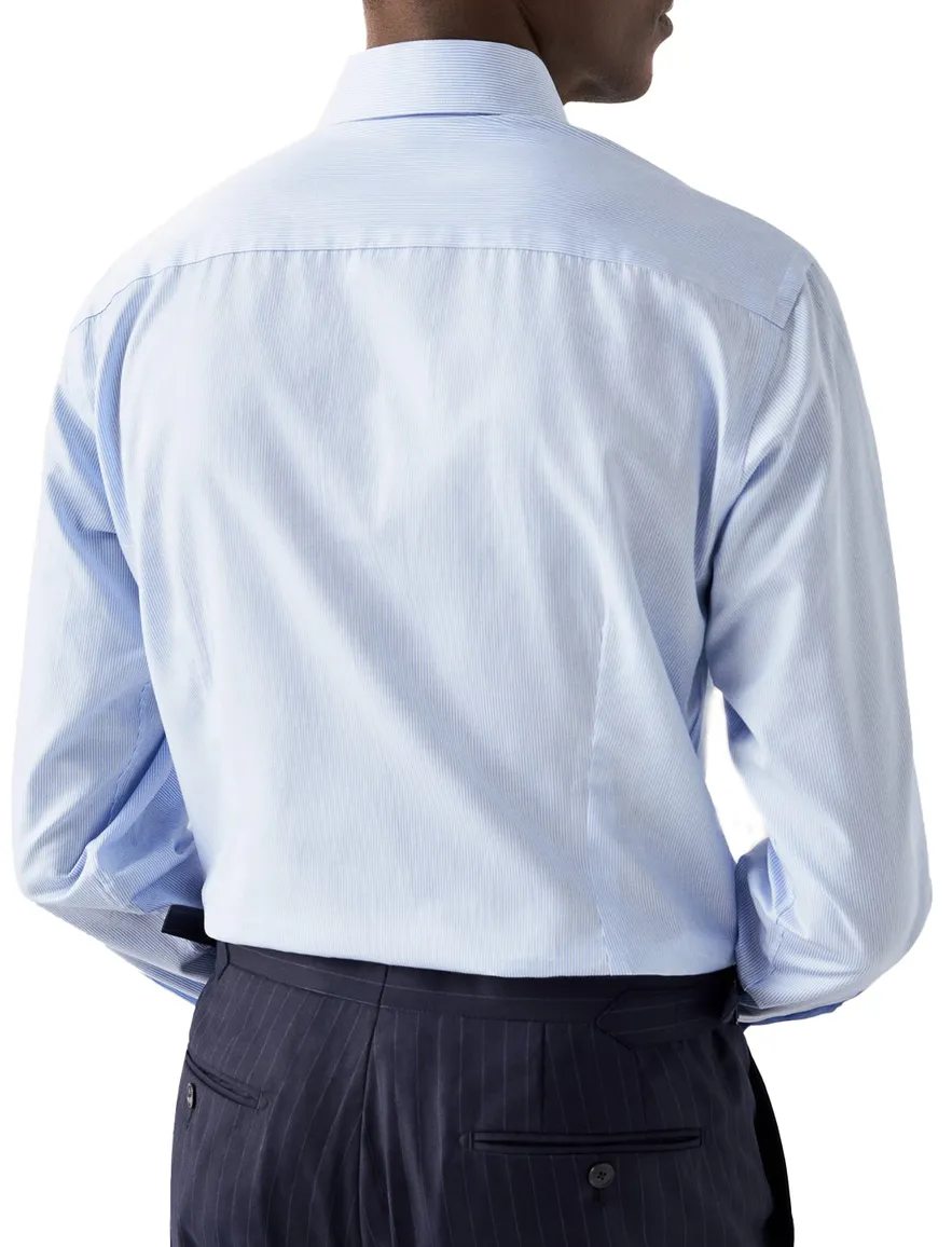 business overhemd lichtblauw Eton Slim Fit