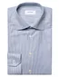 Eton overhemd blauw Fine Striped Signature Twill slim fit