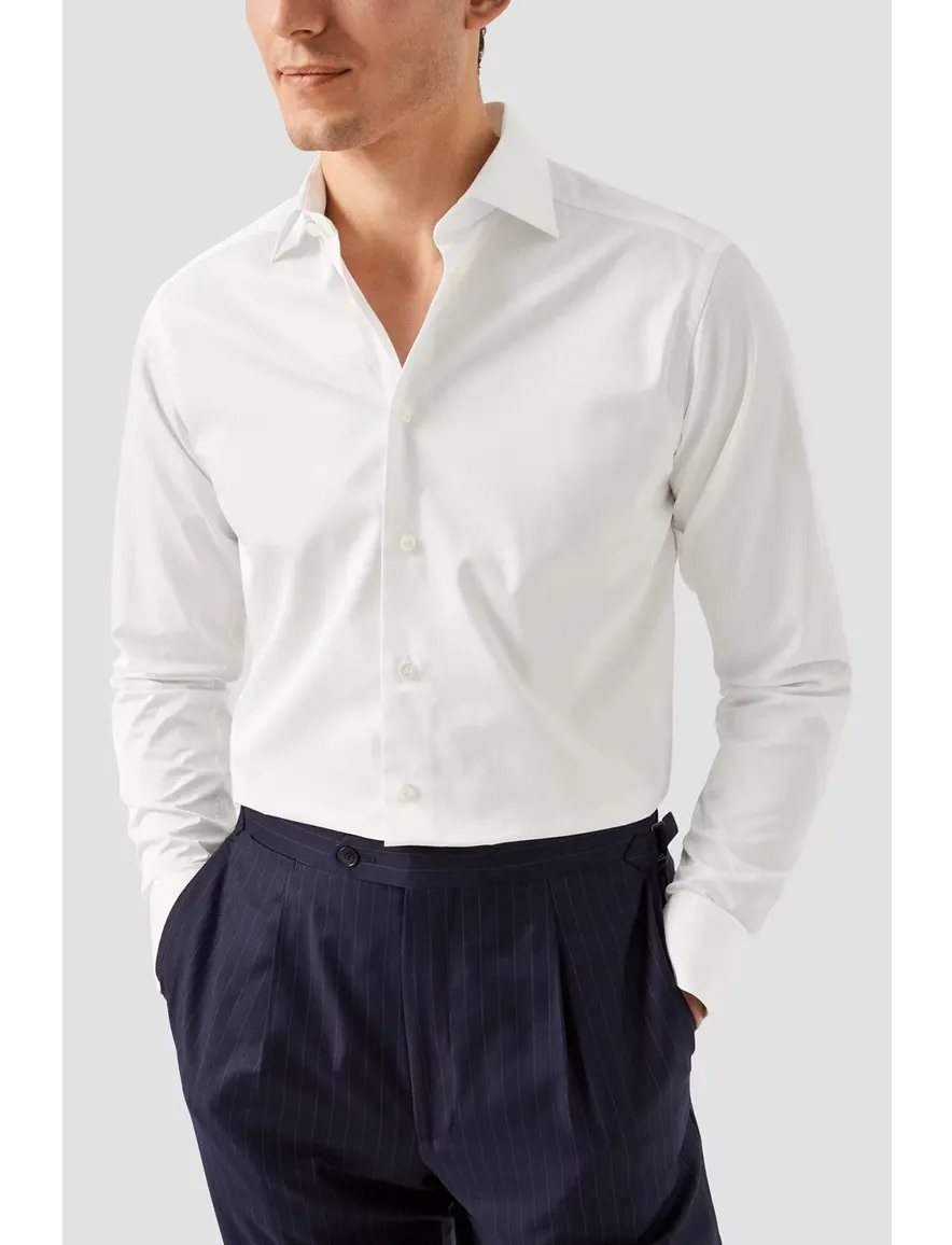 Eton overhemd Slim Fit wit