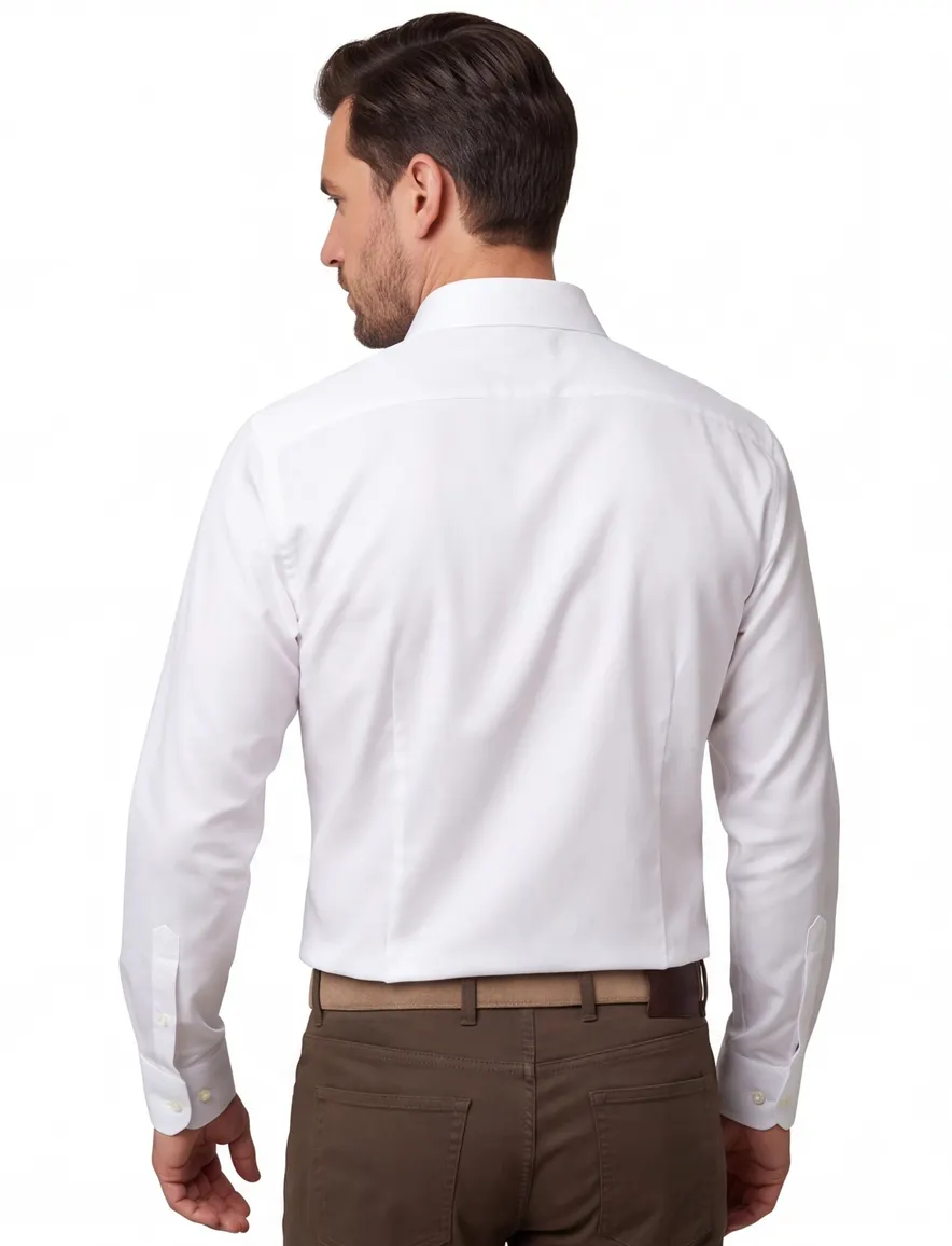 Eton overhemd Slim Fit wit