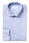Eton Twill Hounds Tooth overhemd contemporary fit lichtblauw