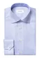 Eton overhemd lichtblauw Textured Twill