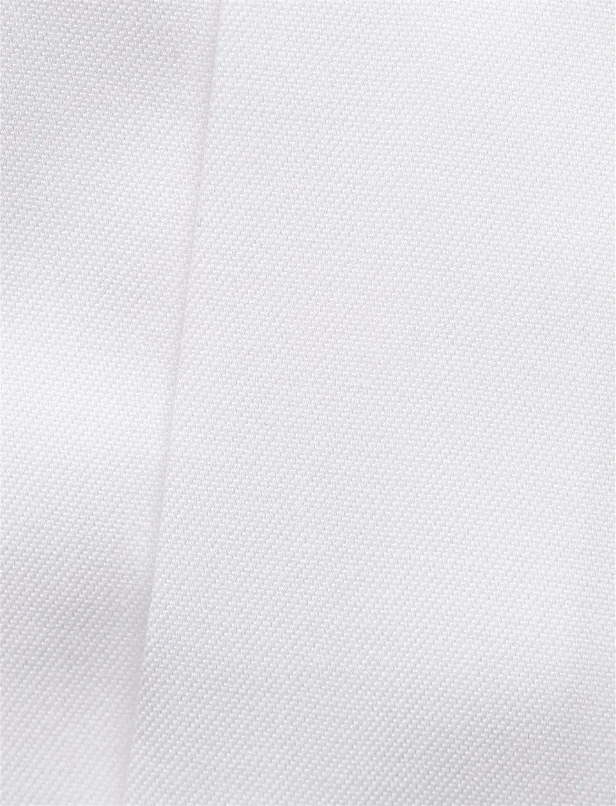Eton business overhemd super slim fit wit Signature Twill effen