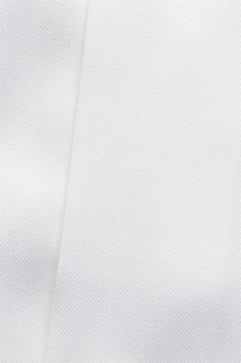 Eton business overhemd super slim fit wit Signature Twill effen
