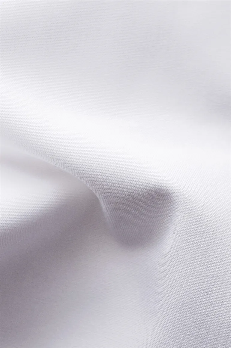 Eton overhemd wit Plissé Tuxedo French Cuff slim fit