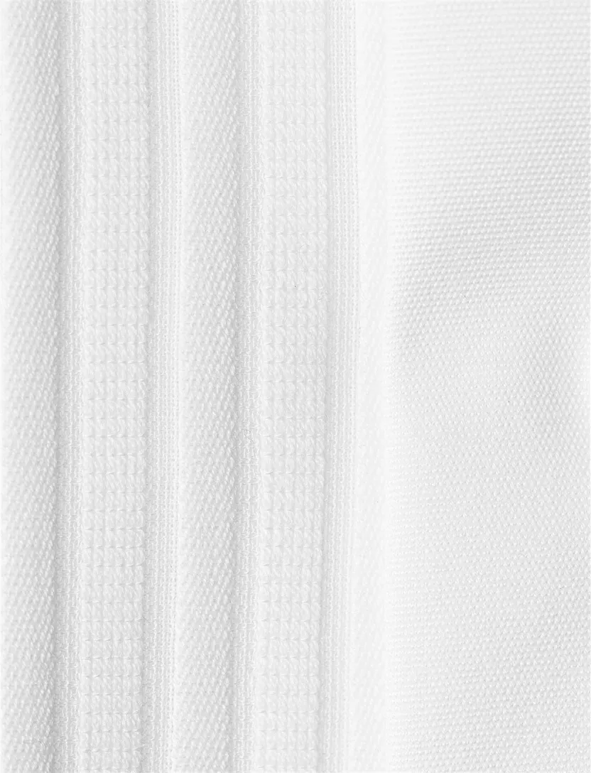 Eton smoking overhemd Piqué Classic Fit wit strepen textuur
