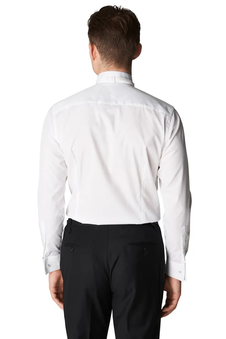 Contemporary fit Eton overhemd wit smoking