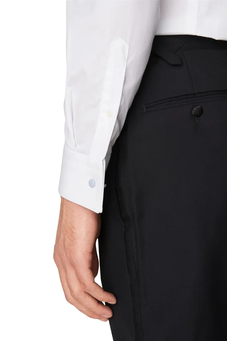 Contemporary fit Eton overhemd wit smoking