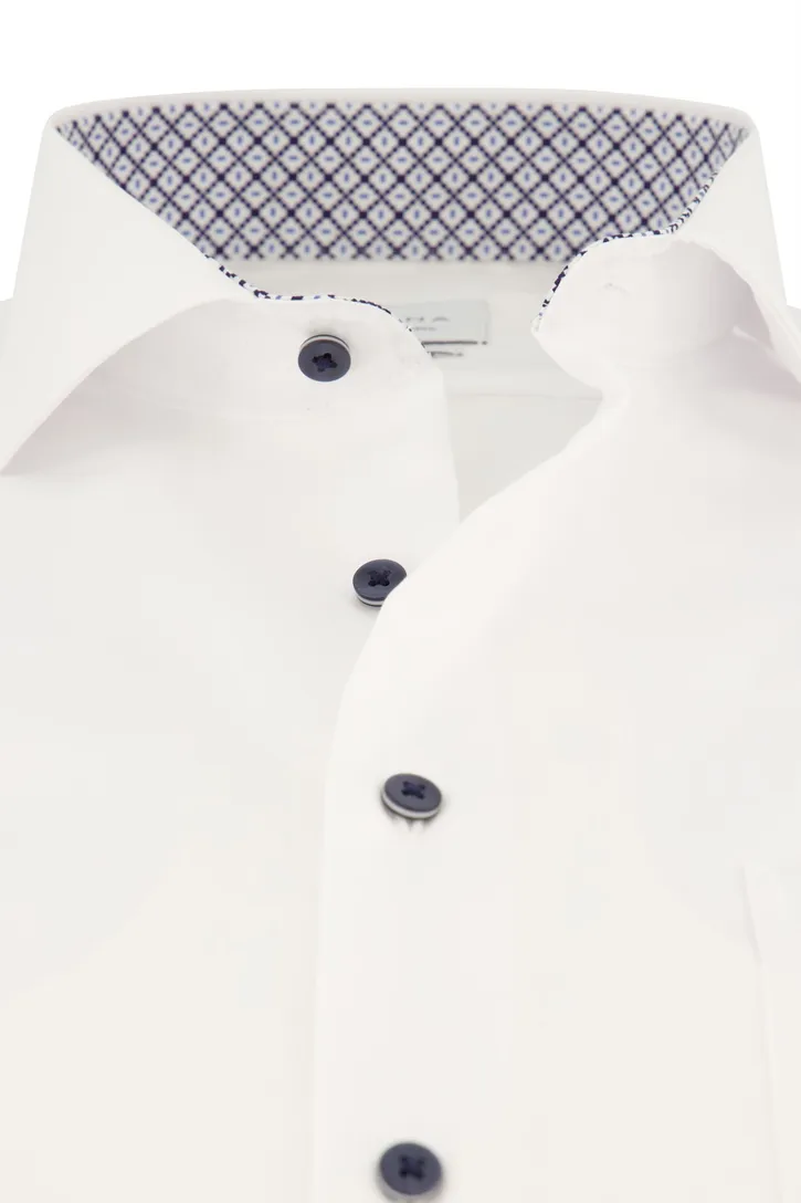 Eterna Modern Fit overhemd normale fit wit effen