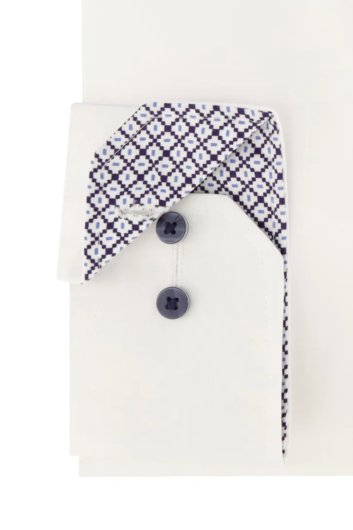 Eterna Modern Fit overhemd normale fit wit effen