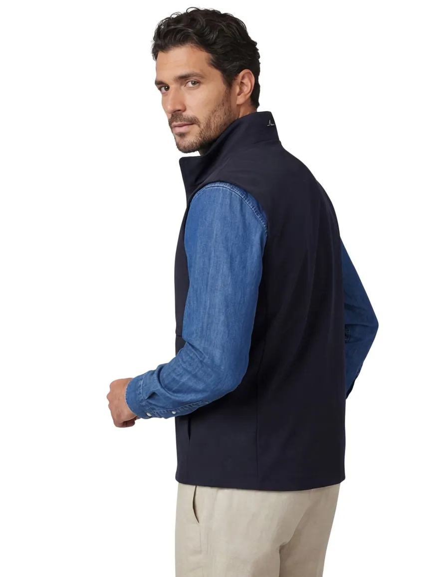 Paul & Shark bodywarmer donkerblauw effen