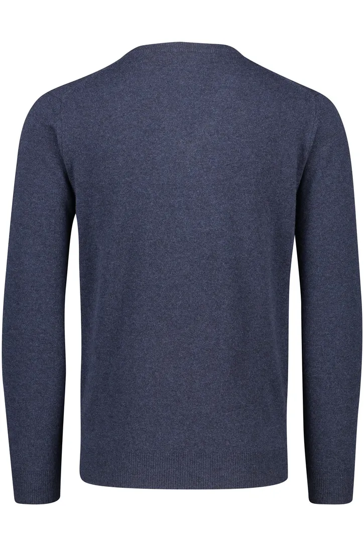 Gant trui donkerblauw wol