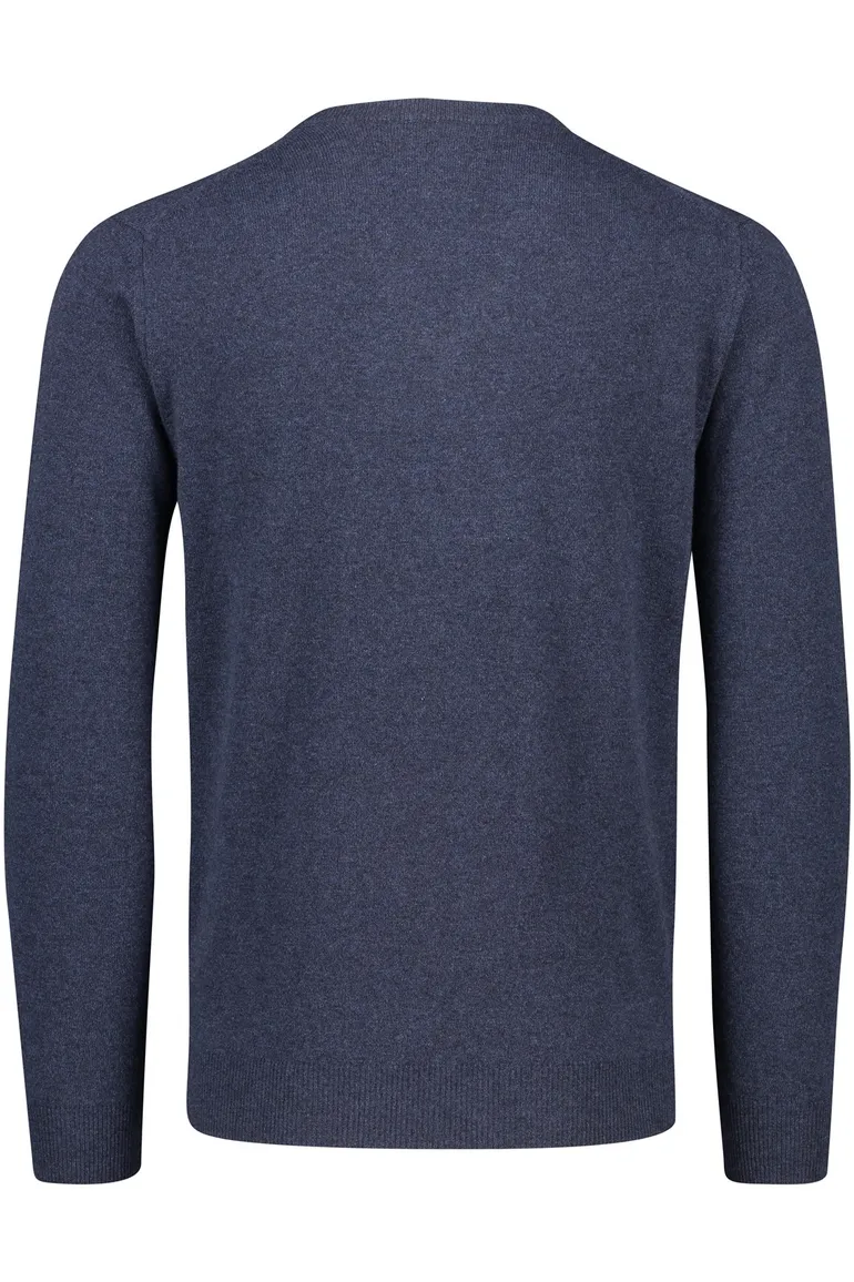 Gant trui donkerblauw wol