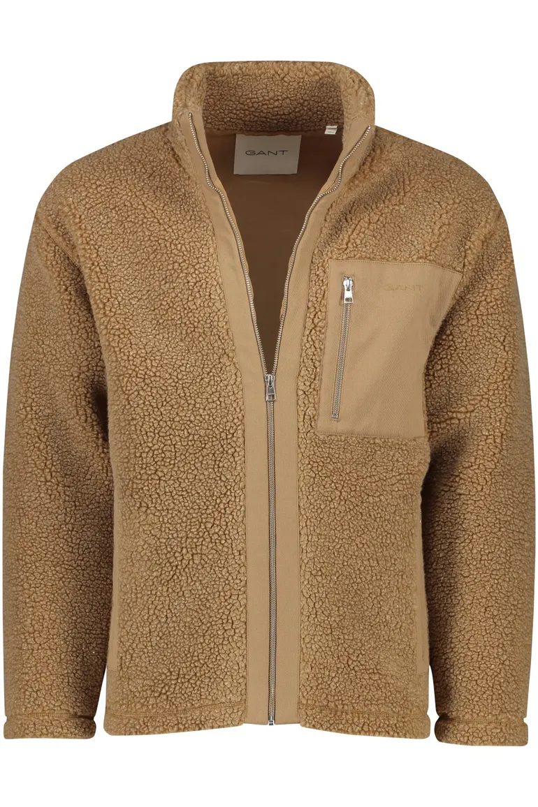 Gant vest beige fleece