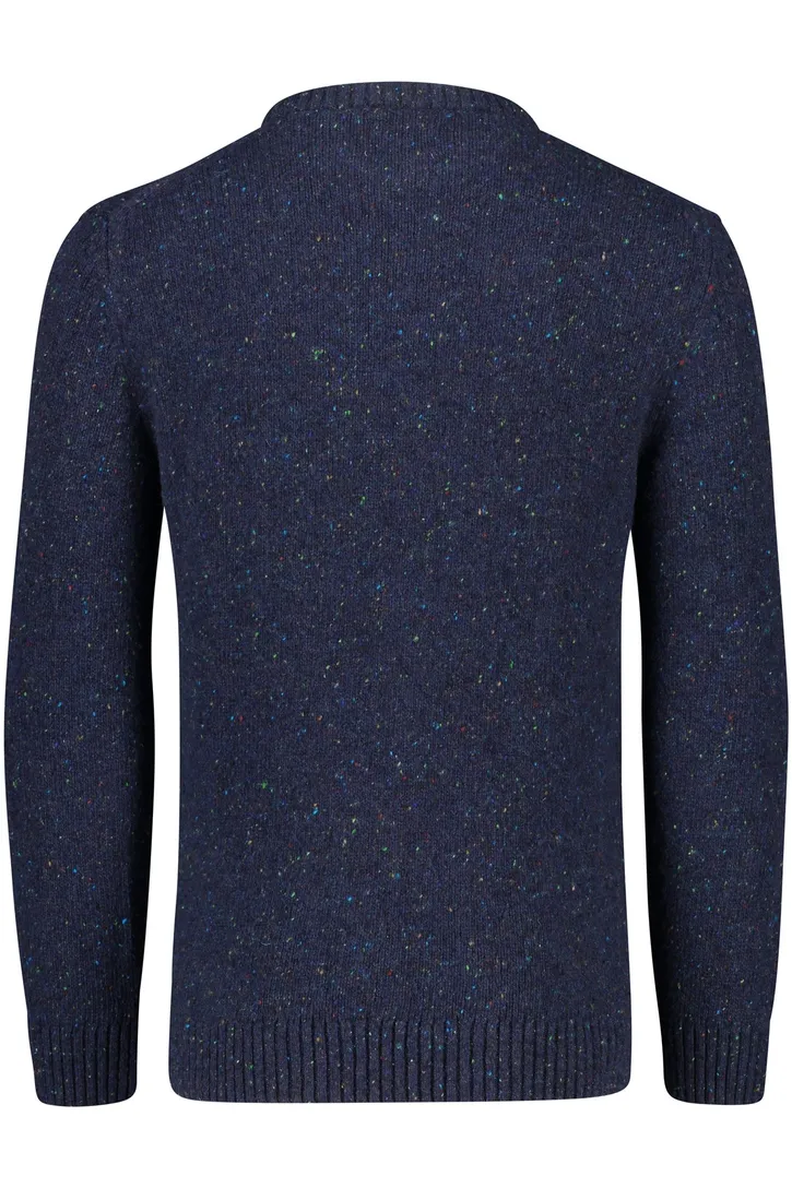 trui Gant donkerblauw wol normale fit