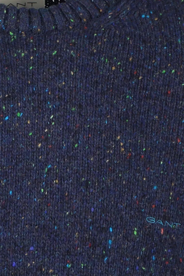 Gant trui donkerblauw normale fit