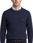 trui Gant donkerblauw wol normale fit
