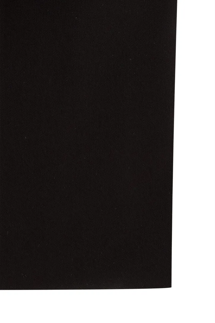 Michaelis business overhemd Slim Fit zwart effen
