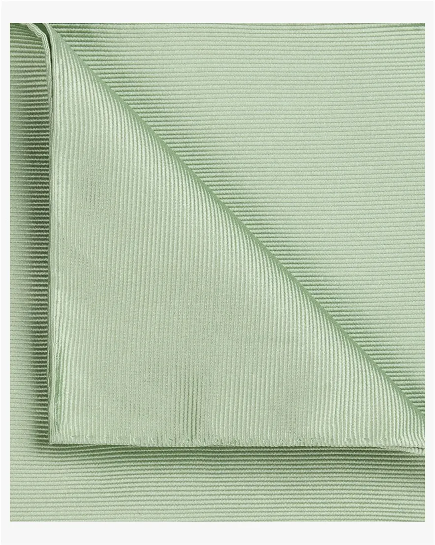 Profuomo pochet lichtgroen 100% zijde
