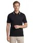 katoenen Boss Black polo effen zwart slim fit