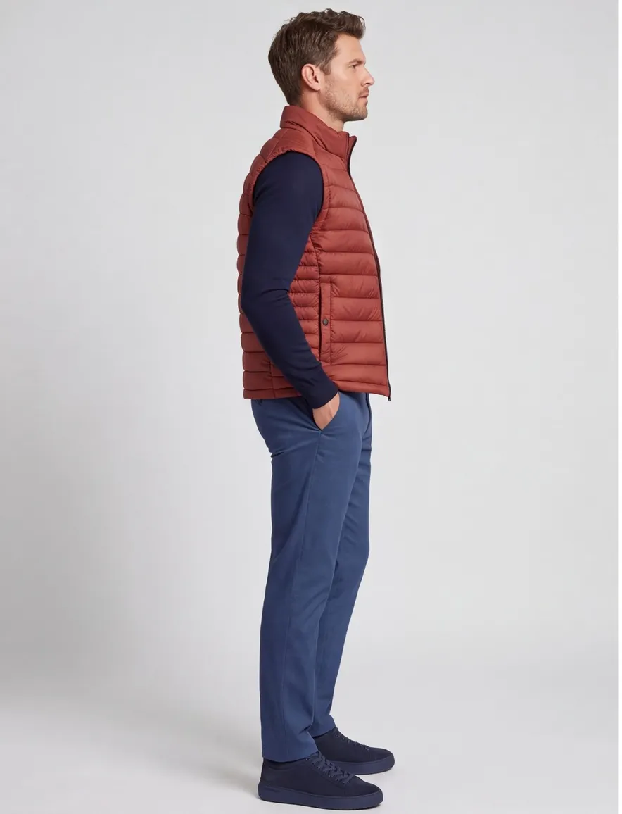 bodywarmer rood Hugo Boss Black