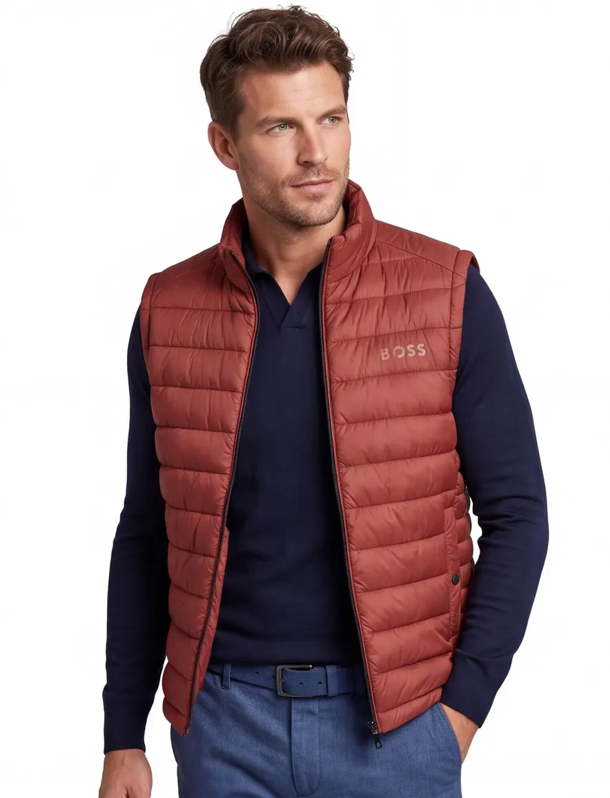 bodywarmer rood Hugo Boss Black