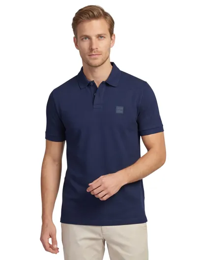 Hugo Boss Boss Orange poloshirt donkerblauw passenger