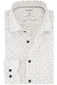 Overhemd Olymp Modern fit wit geprint