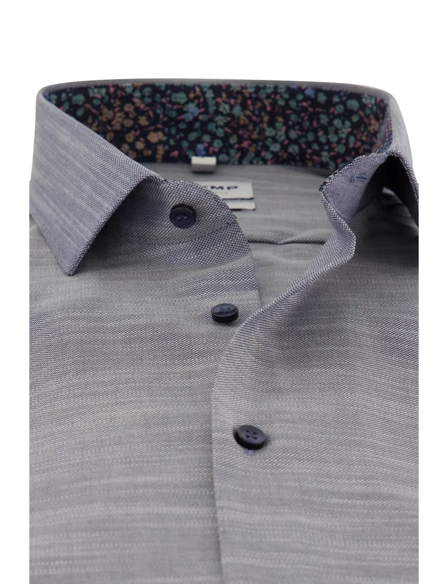 Olymp overhemd blauw body fit
