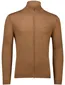 Gant vest bruin 100% merinowol normale fit