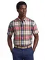 casual overhemd Gant rood geruit katoen normale fit