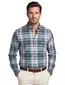 Gant overhemd groen geruit button down Regular Fit