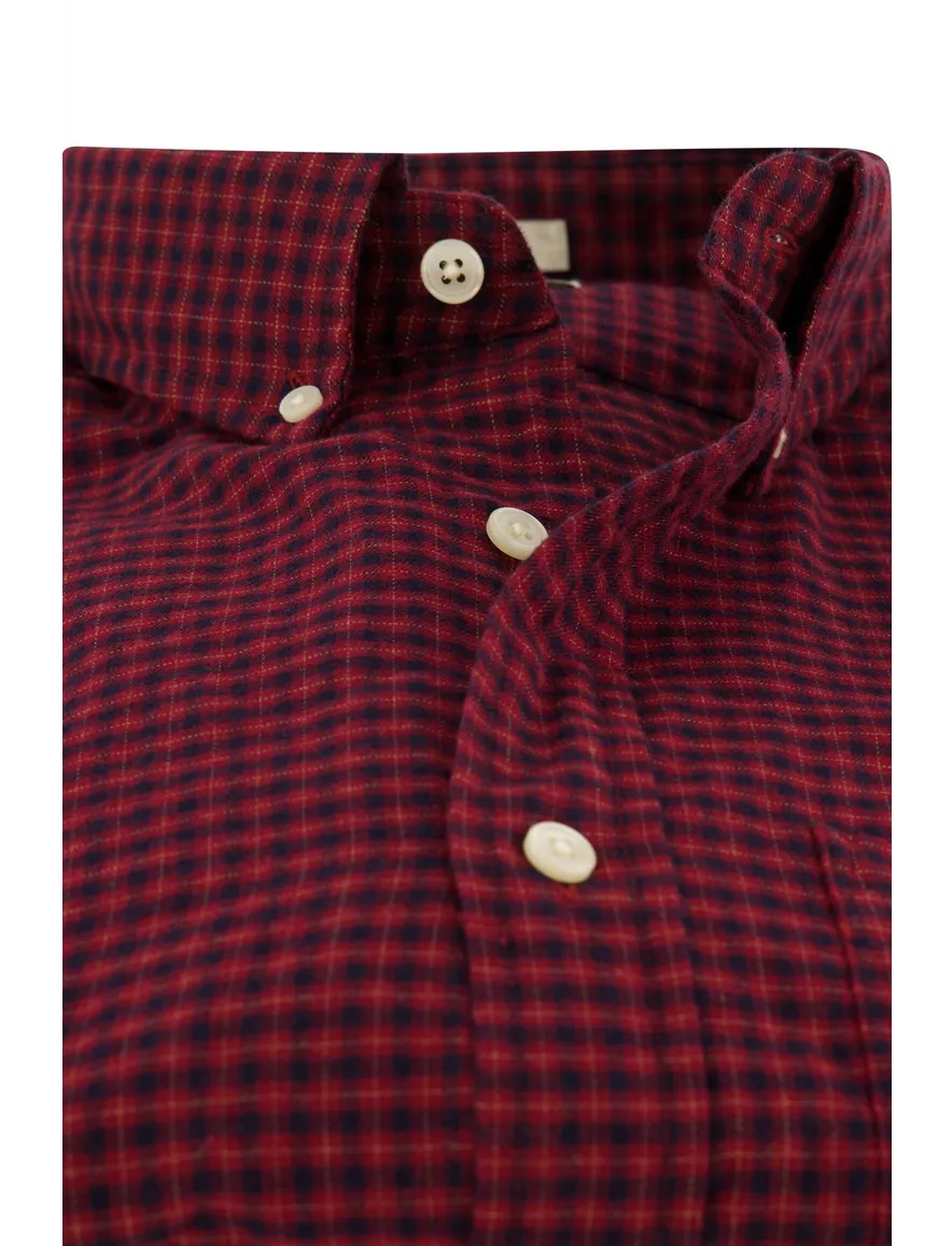 casual overhemd rood Gant Regular Fit
