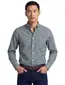 casual overhemd Gant groen geruit katoen normale fit