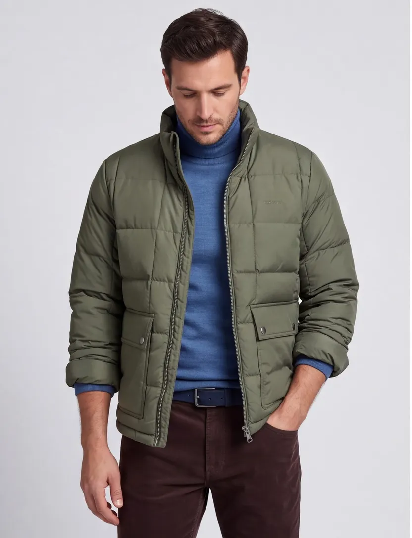 winterjas Gant groen