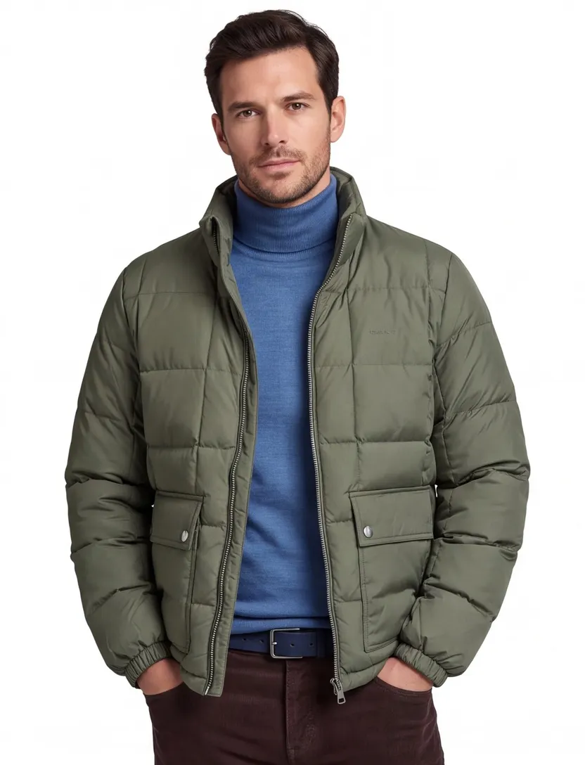 winterjas Gant groen