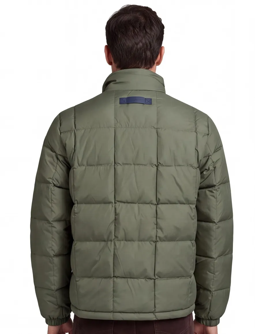 winterjas groen Gant