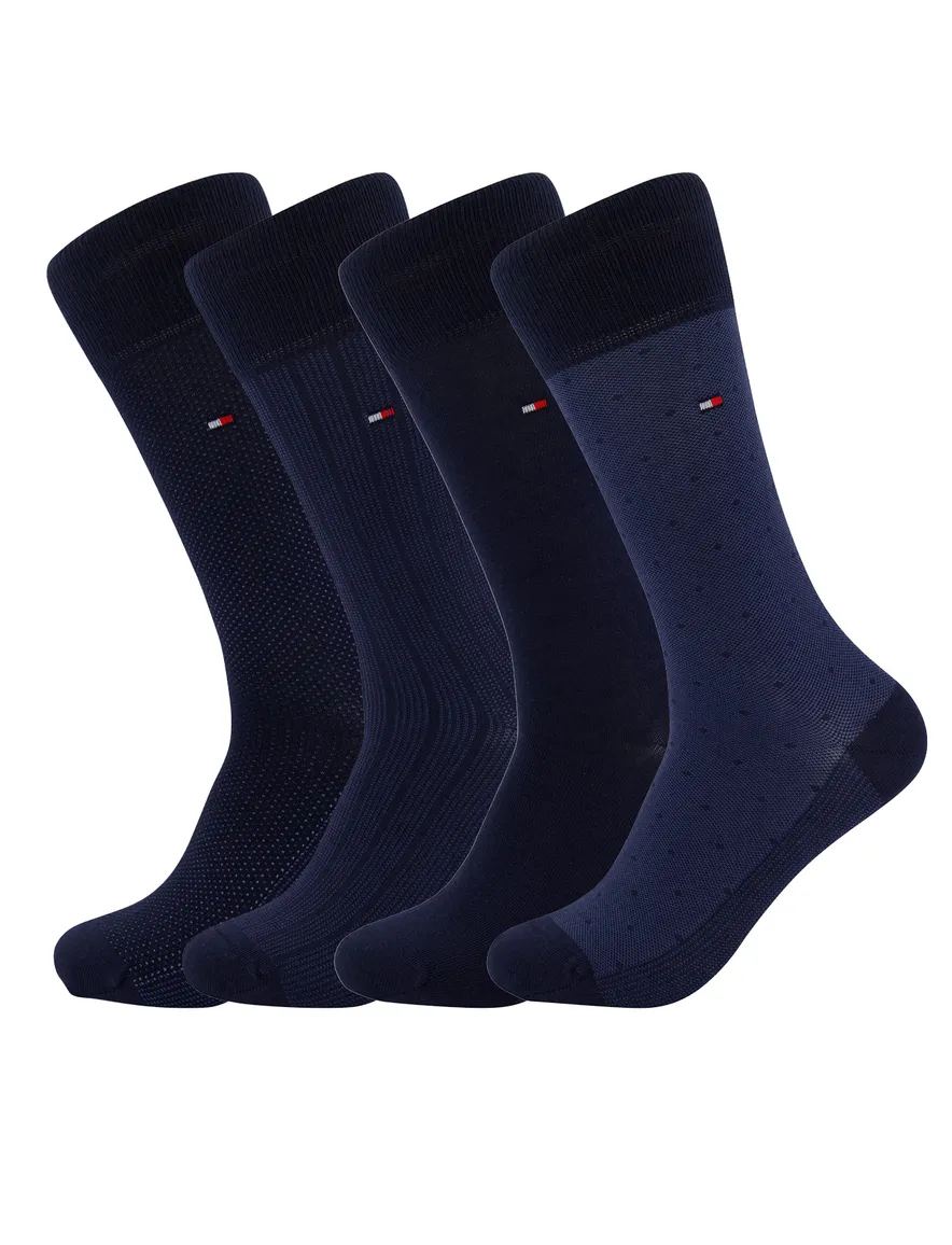 Tommy Hilfiger giftbox blauw 6-pack katoen