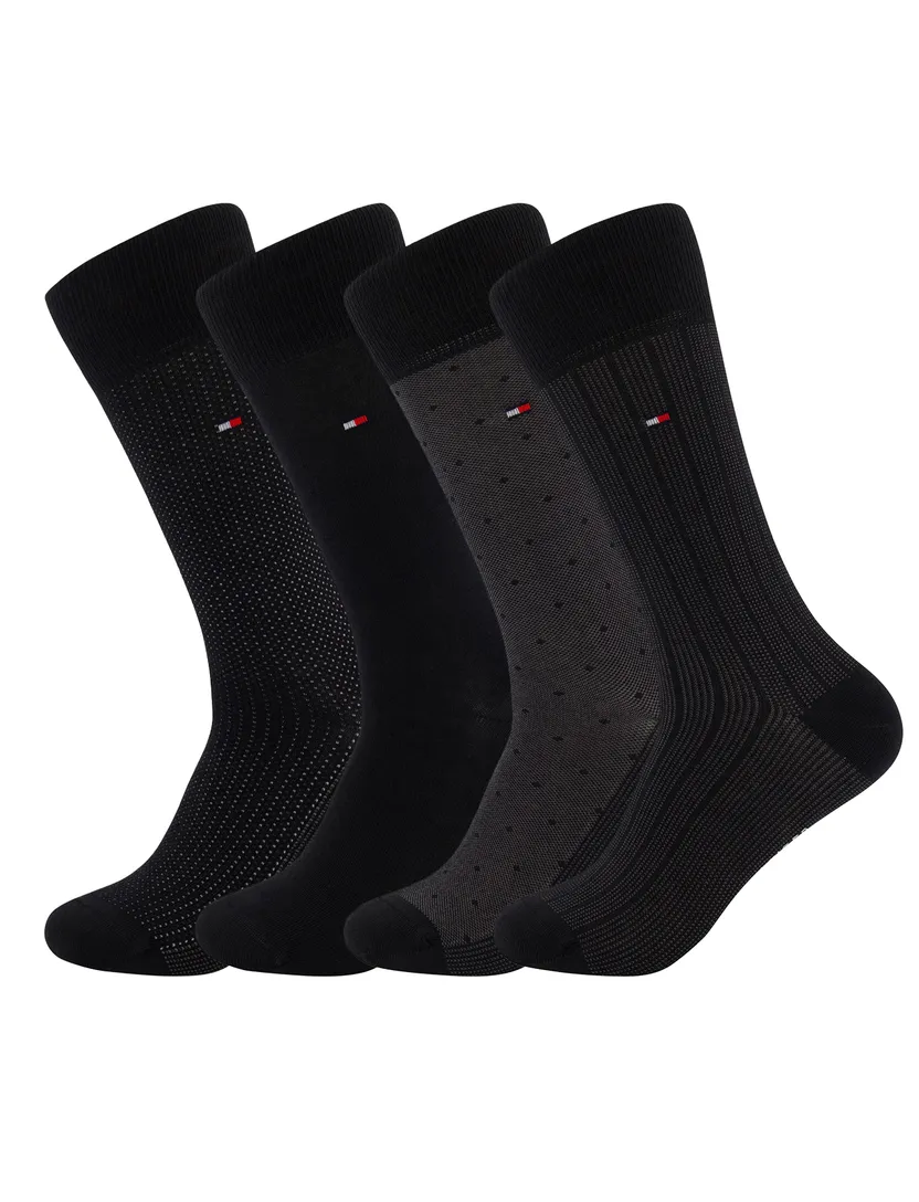 Tommy Hilfiger giftbox zwart 6-pack katoen