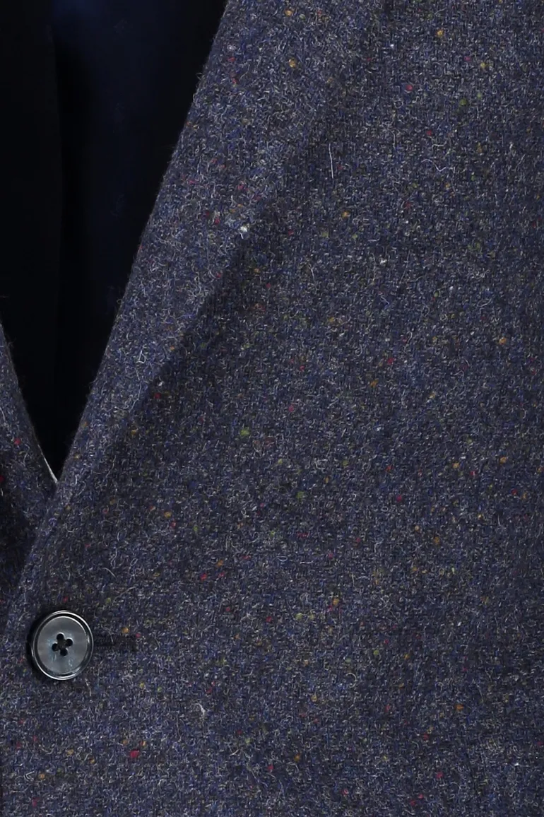 Magge colbert donkerblauw 100% wol