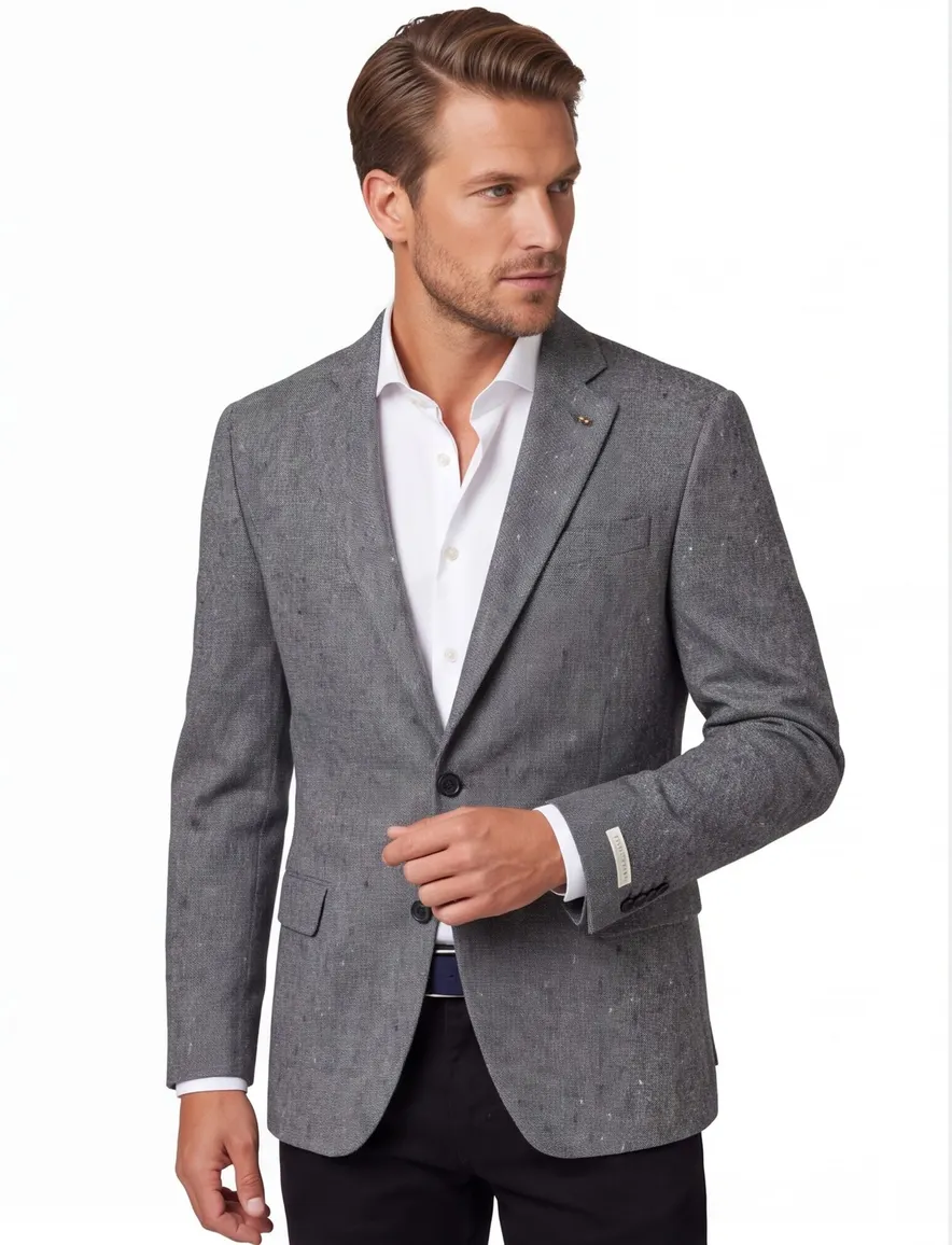 Magee Classic Fit colbert antraciet